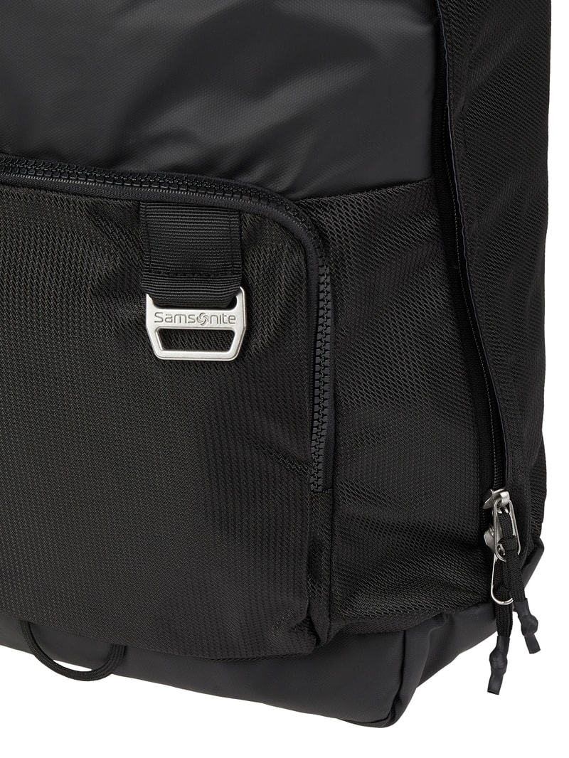 Rucksack mit Laptopfach Modell 'Midtown' in schwarz