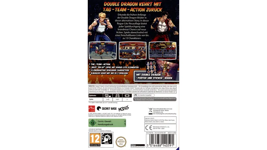 Double Dragon Gaiden - Rise of the Dragons