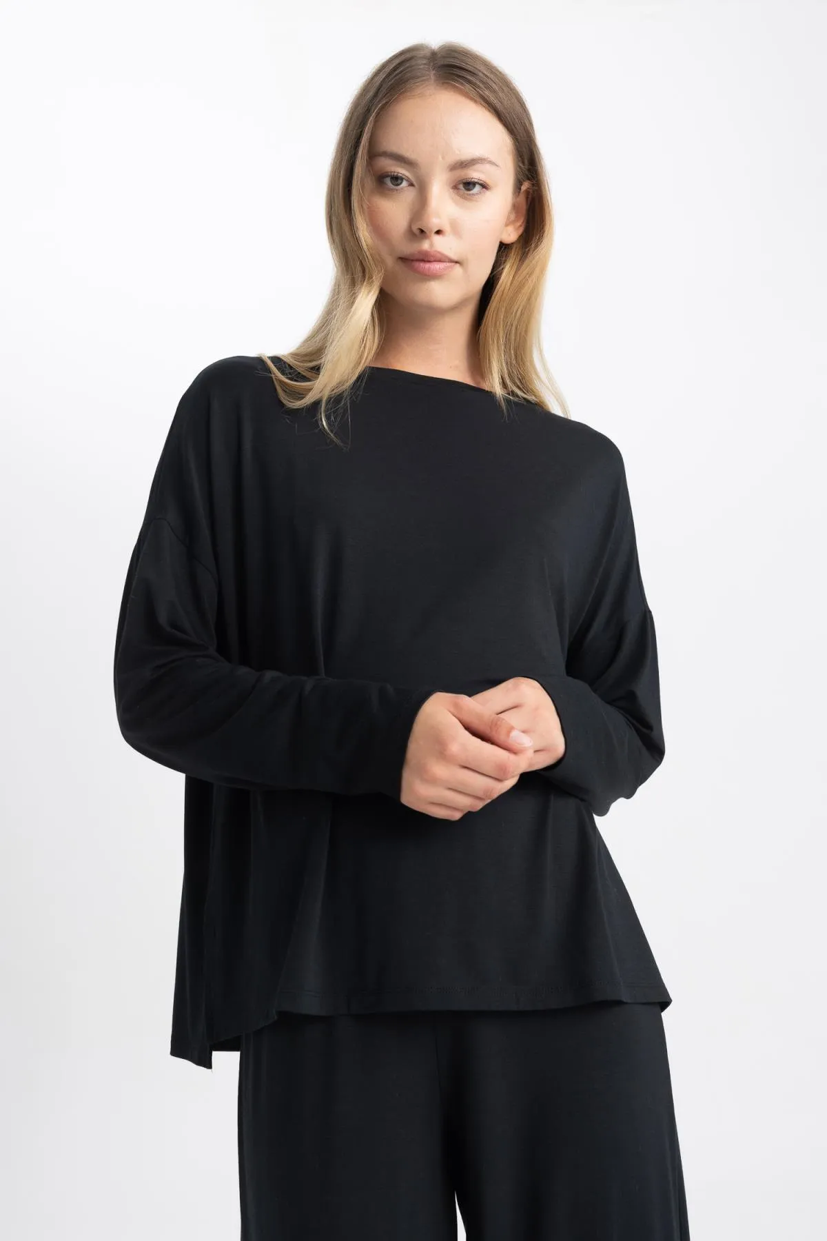 DeFacto  Fall In Love Pyjama-Oberteil aus Bambus-Naturfasern Z3197az23au