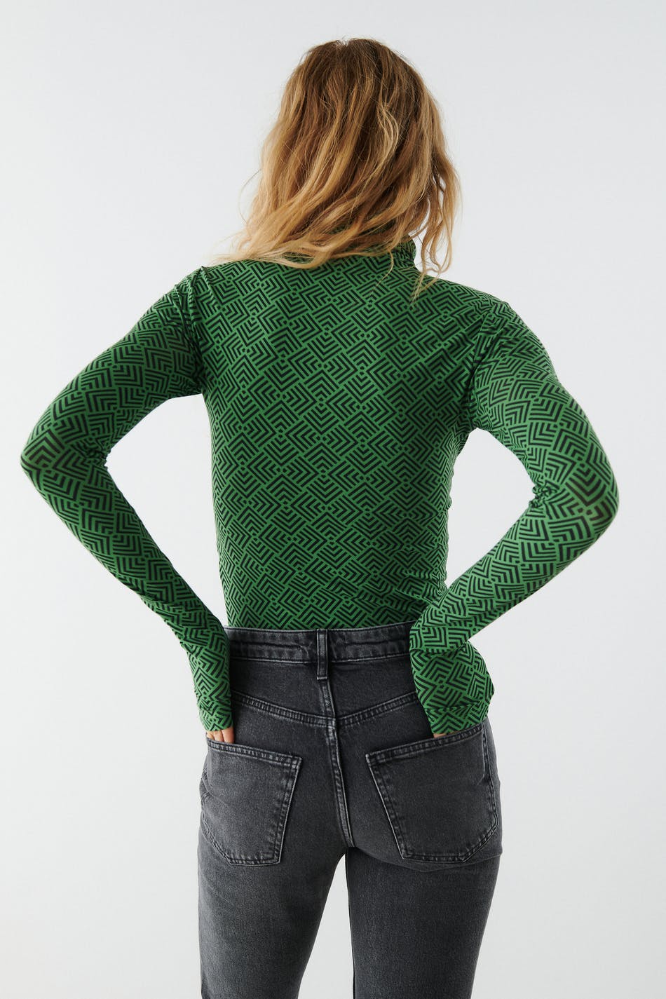 Soft turtleneck top