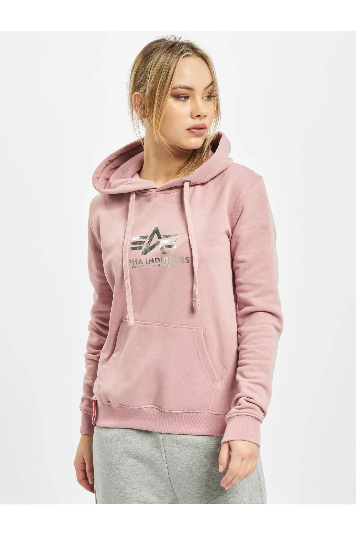 Alpha Industries  Sweatshirt - Rosa - Regular Fit