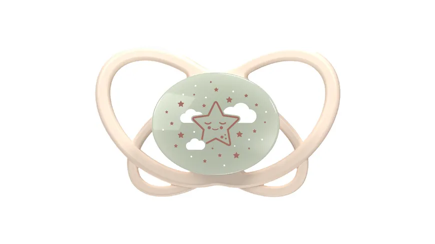 nip®Schnuller My Butterfly Night Green Silikon Größe 1 (0-6 Monate)