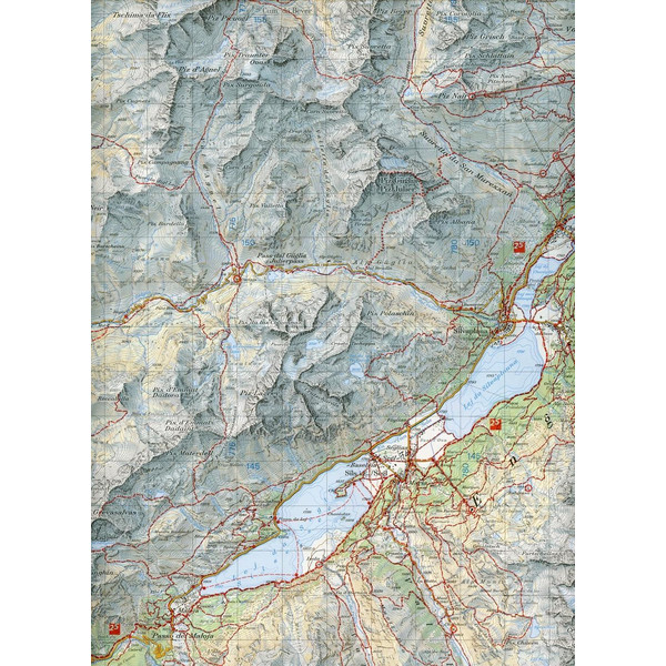 Swisstopo 1 : 50 000 Julierpass - Wanderkarte