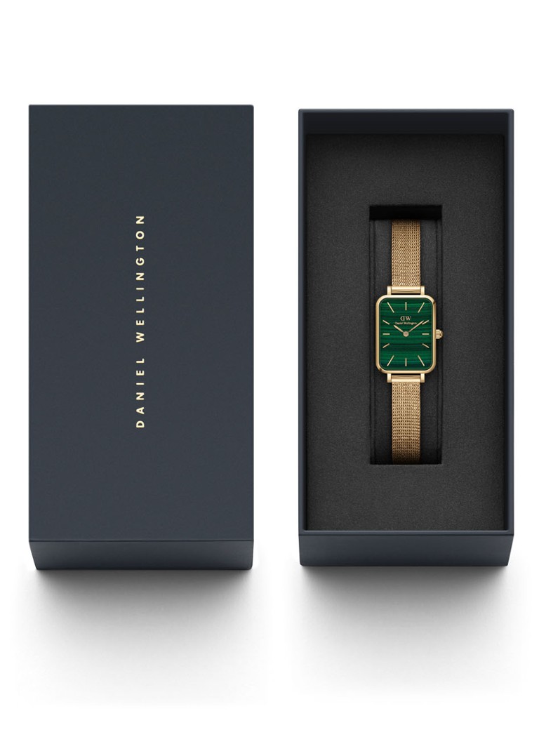 Hodinky Daniel Wellington Quadro Pressed Evergold DW00100561
