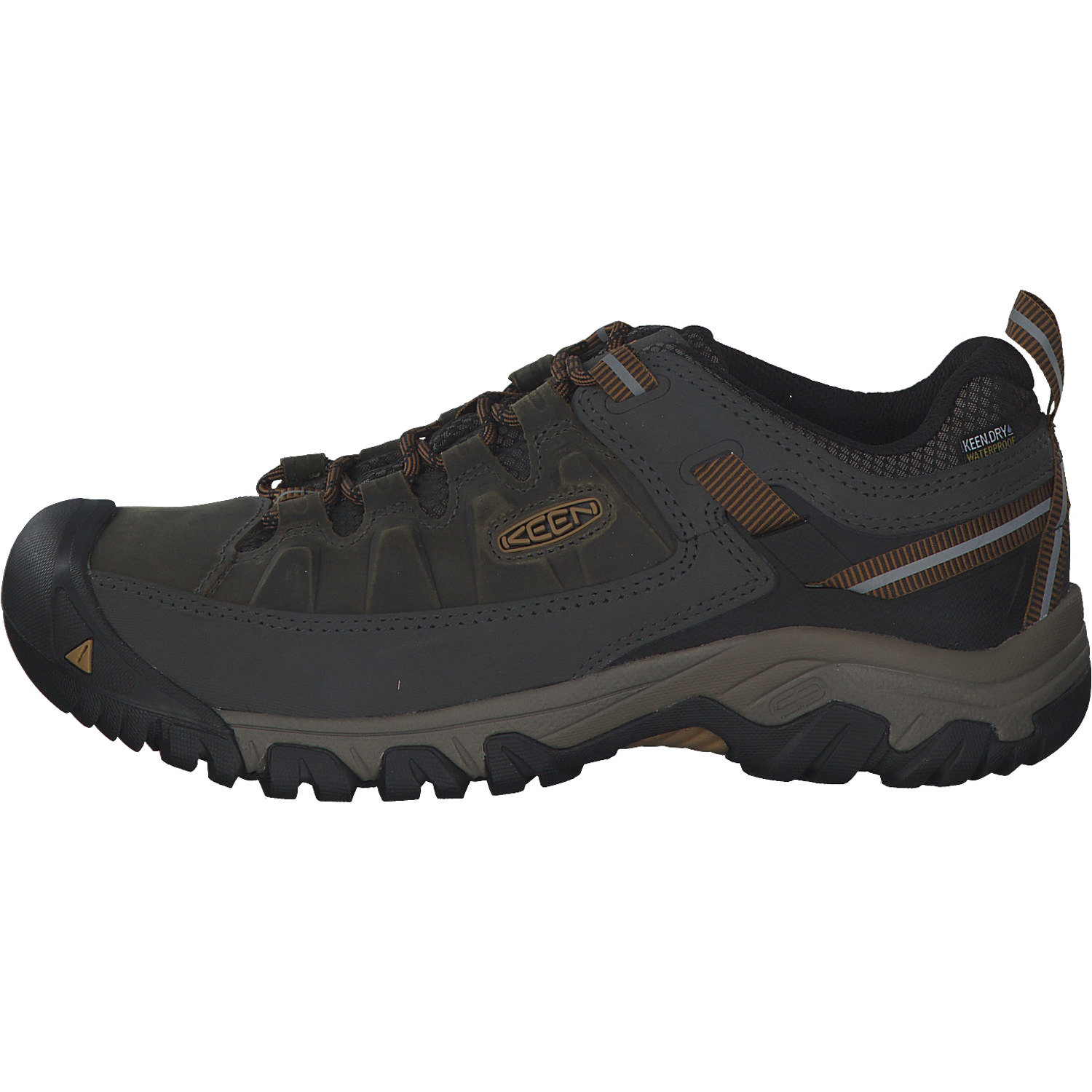 Keen Targhee III WP 1017784, Trekkingschuhe, Herren, black olive/golden brown