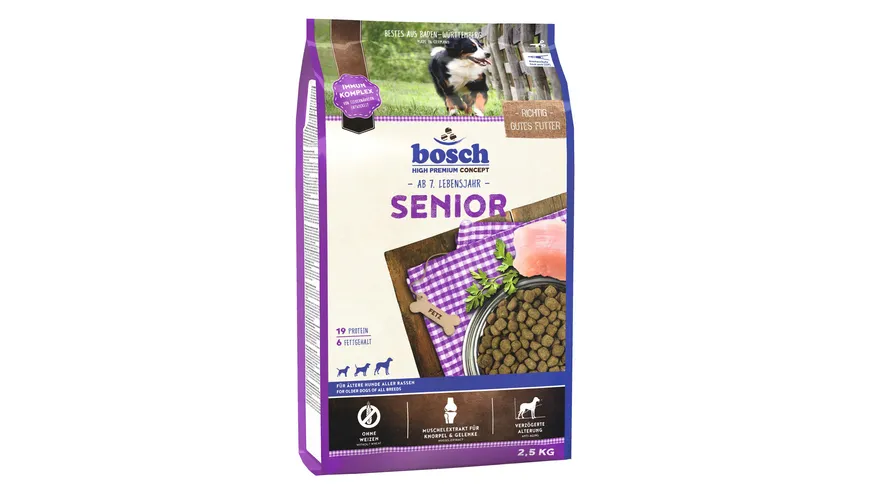 bosch Dog Hundetrockenfutter Senior 2,5 kg 2.5 kg
