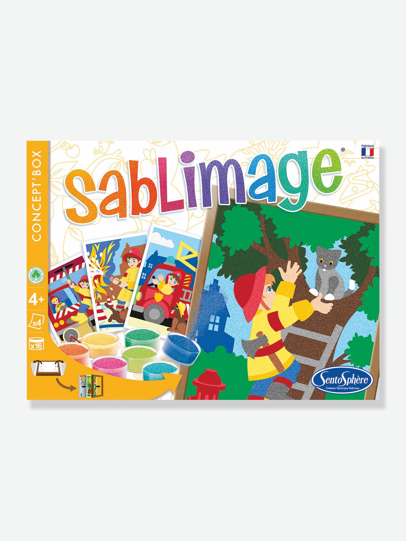 Kinder Mal-Set Sablimage Concept Box SENTOSPHERE - rot
