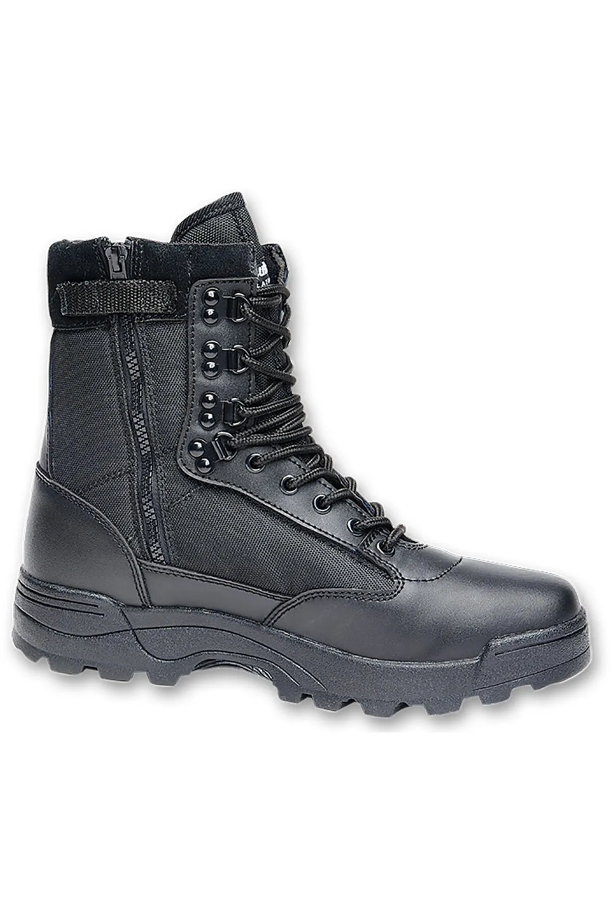 Brandit  Stiefelette - Schwarz - Flacher Absatz