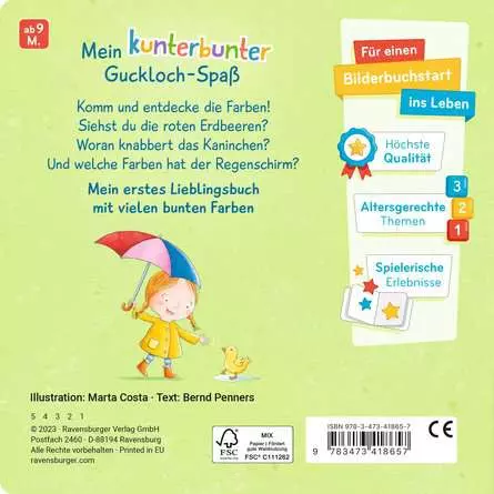 Viele kunterbunte Farben