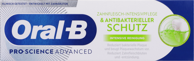 Oral-B Advanced Zahncreme Zahnfleisch-Intensivpflege