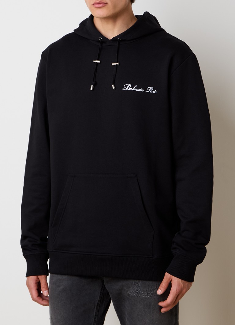 Balmain Signature hoodie with logo