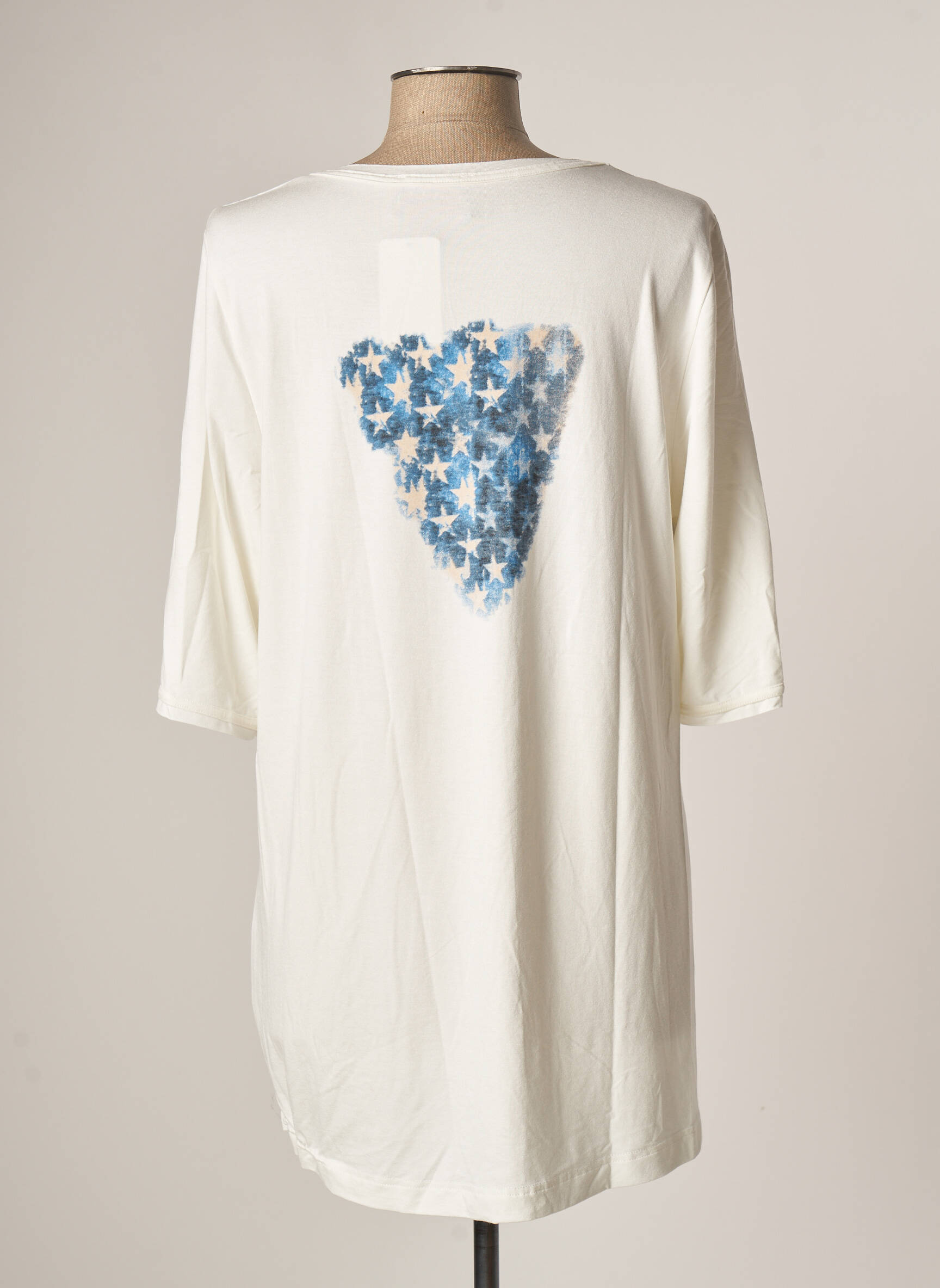 Sempre Piu By Chalou Tuniquemanchelongue Femme couleur blanc
