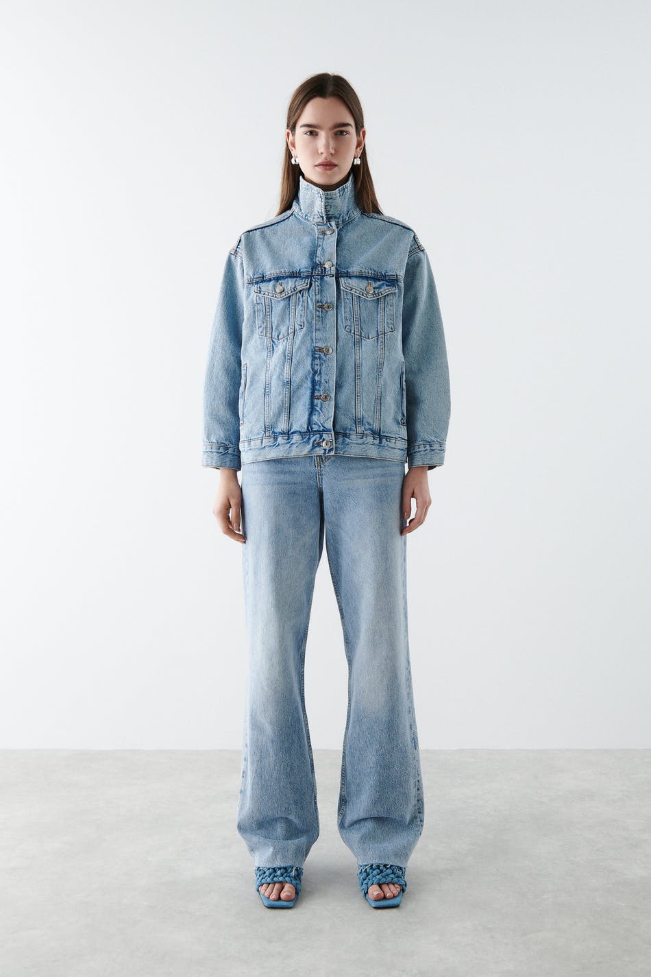 Boxy denim jacket