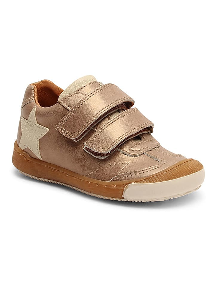 bisgaard Leder-Sneakers in Gold günstig kaufen 26