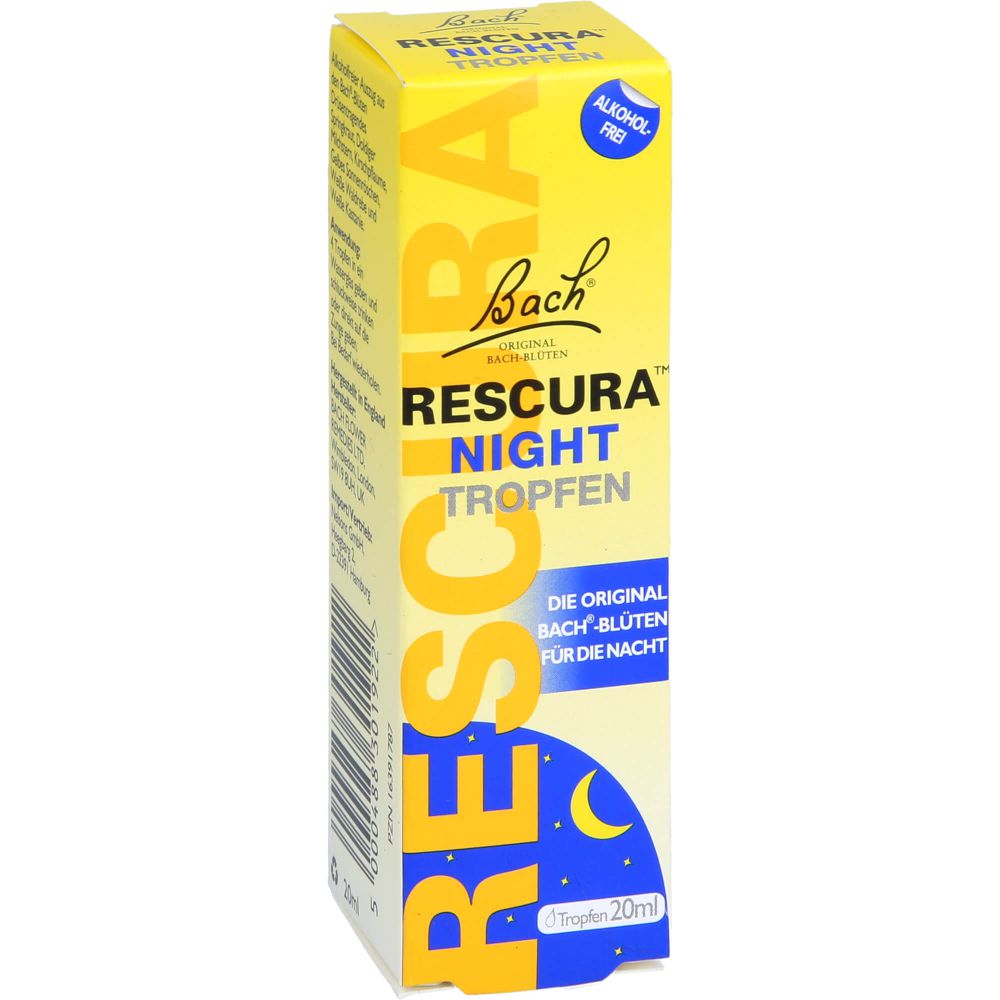 BACHBLÜTEN Original Rescura Night Tropfen alk.frei