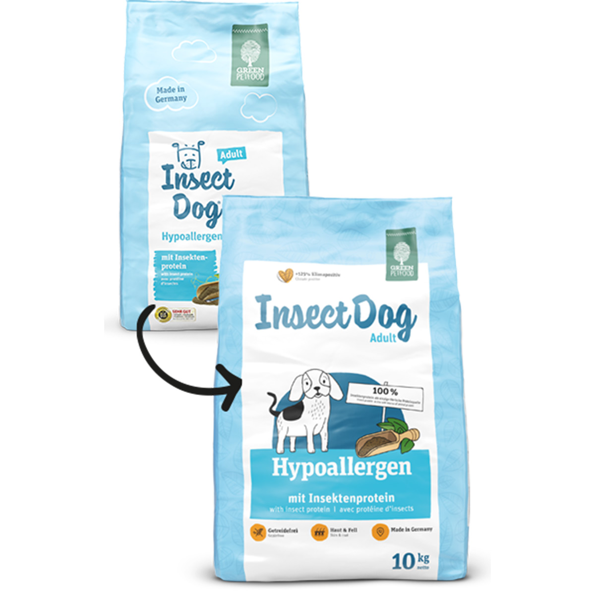 Green Petfood InsectDog hypoallergen günstig kaufen bei ZooRoyal