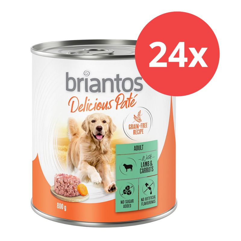 Sparpaket Briantos Delicious Paté 24 x 800 g