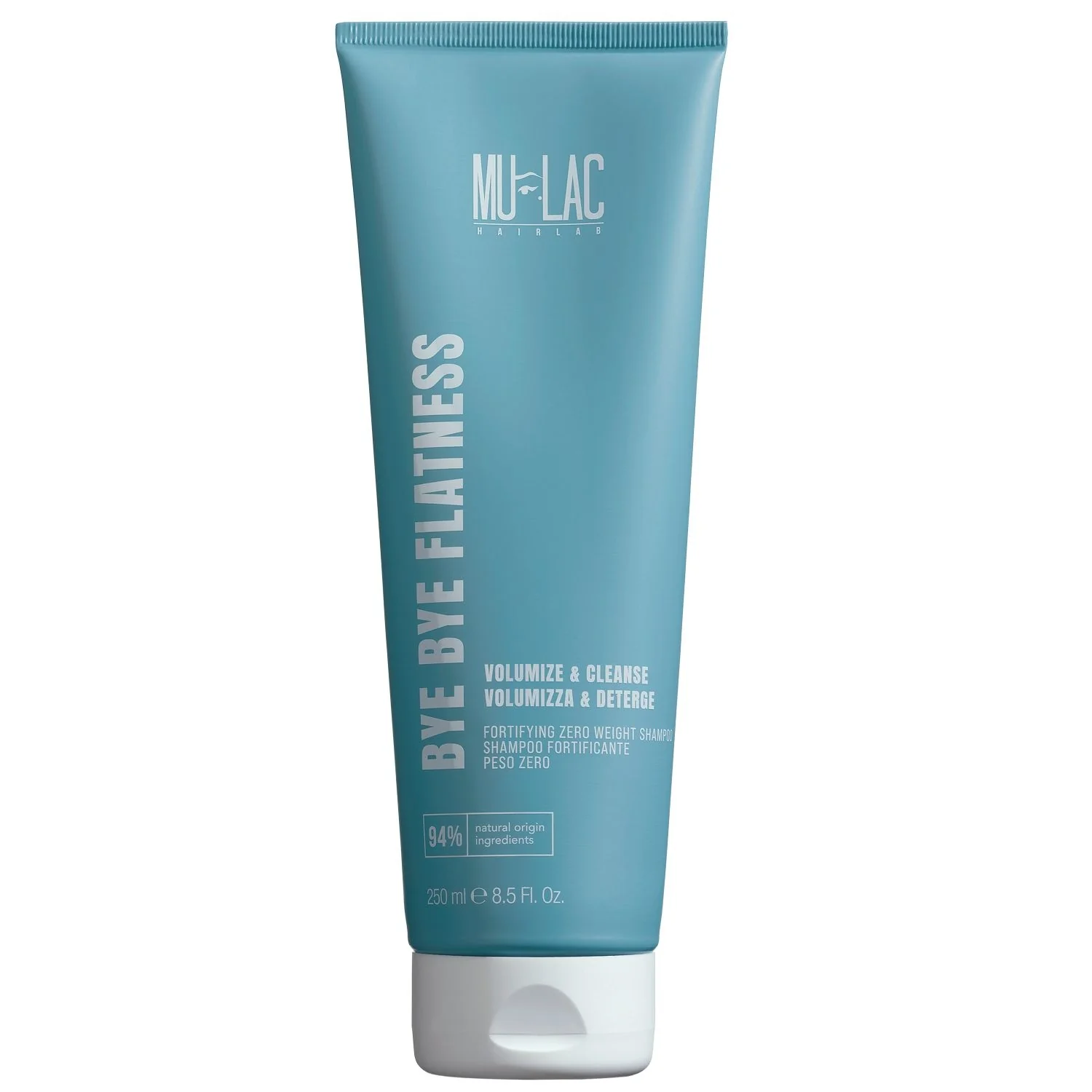 Hairlab BYE BYE FLATNESS Fortifying Zero Weight Shampoo - Shampoo Volumizzante