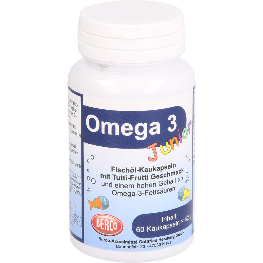 OMEGA-3 JUNIOR Berco Kaukapseln