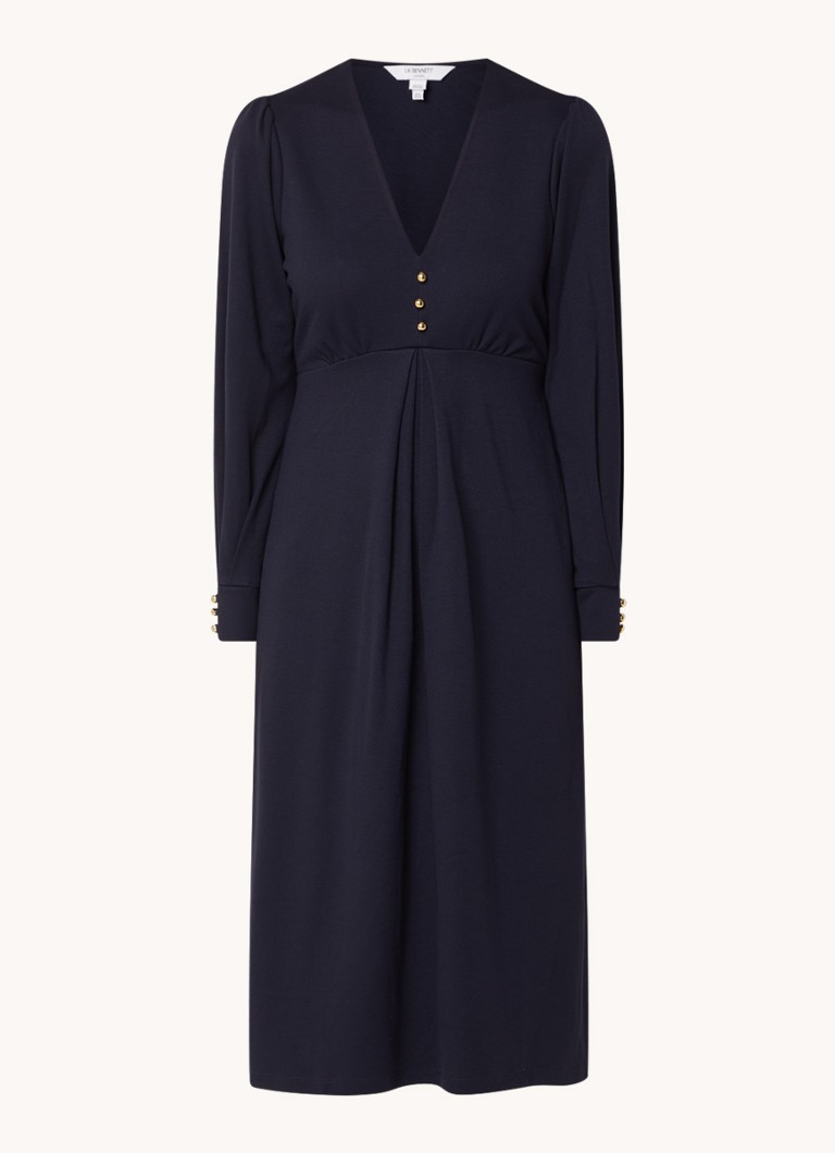 Rochie-tunică midi cu nasturi LKBennett Jenny