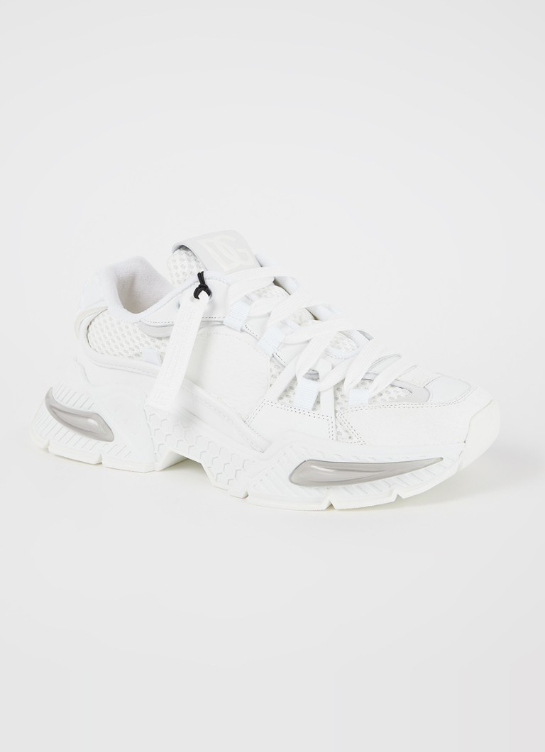 Baskets Dolce & Gabbana Airmaster avec détails en cuir de veau