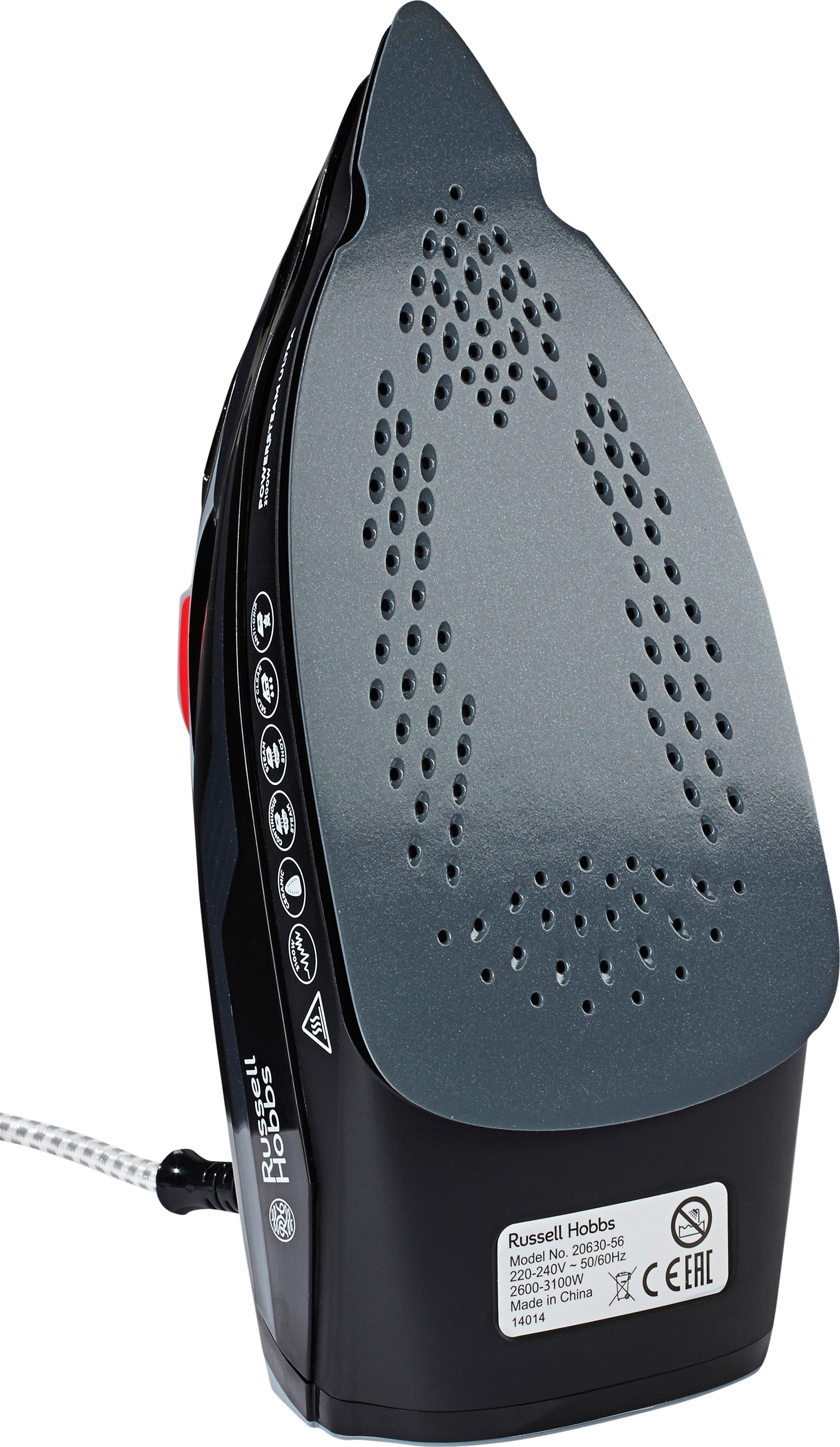 RUSSELL HOBBS Dampfbügeleisen Power Steam Ultra 20630-56, 3100 W, leichtgleitende Keramiksohle