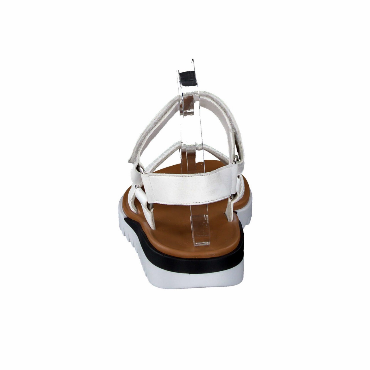 PAUL GREEN Klassische Sandalen weiss Braid/N.Nappa Offwhite