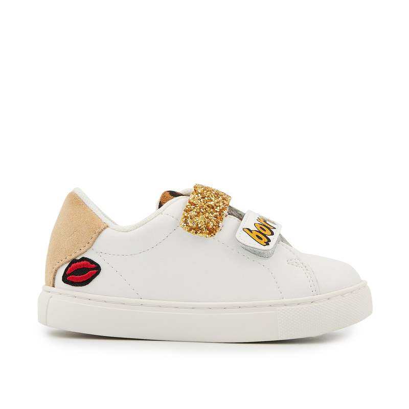 Baskets en cuir Mini Edith born to be cute