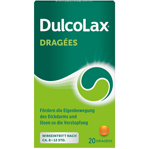 DULCOLAX Dragees magensaftresistent  20 St  Tabletten, magensaftresistent
