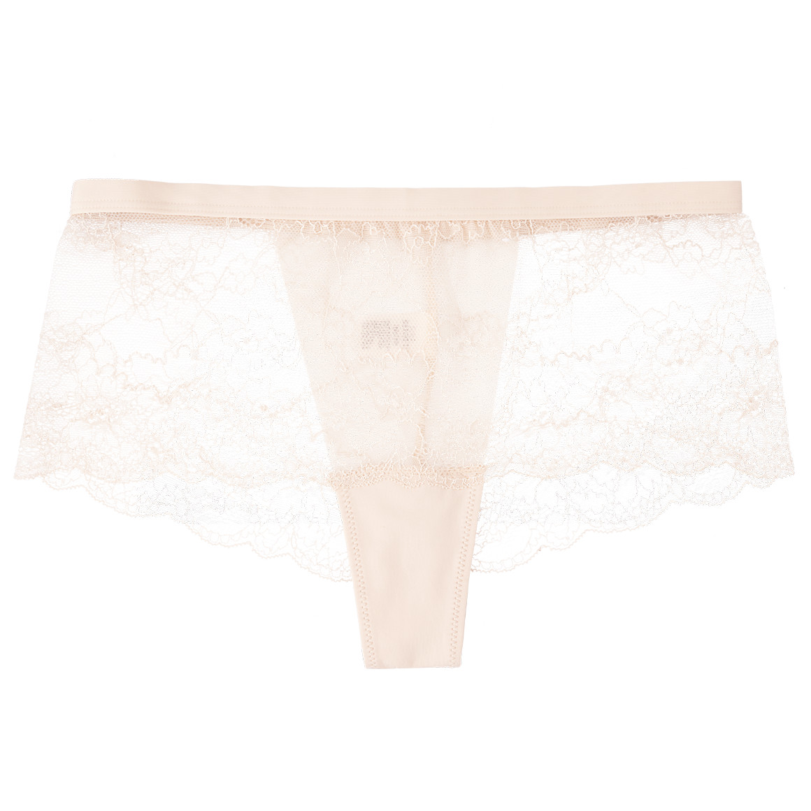 Damen Panty mit floraler Spitze