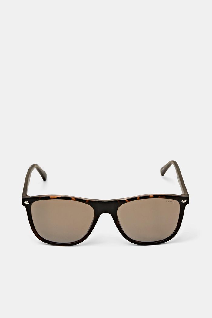 Sonnenbrille mit eckiger Fassung