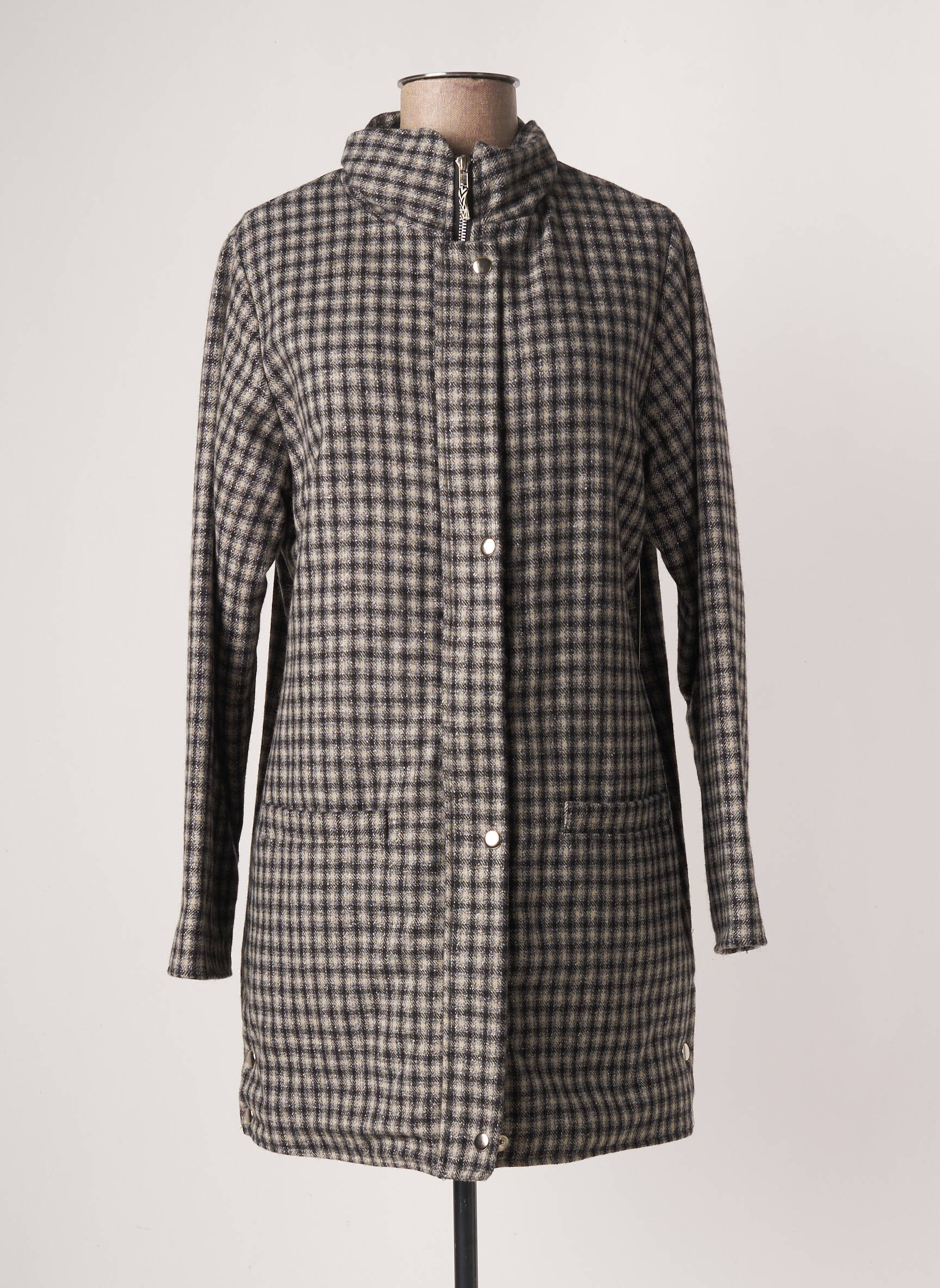 Agathe   Louise Manteaux Longs Femme couleur gris