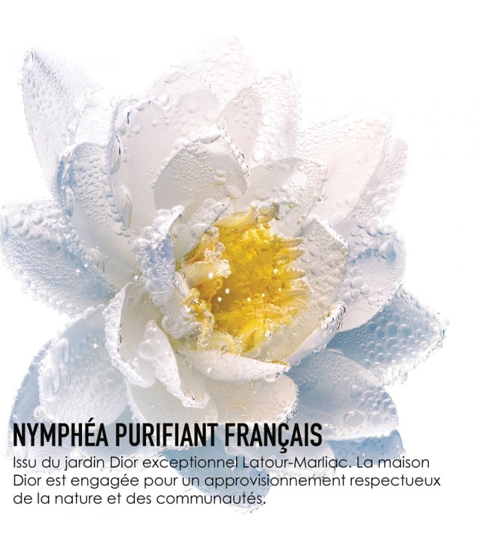 Dior-LE LAIT DEMAQUILLANT-Lait démaquillant au nymphéa français purifiant - visage et yeux
