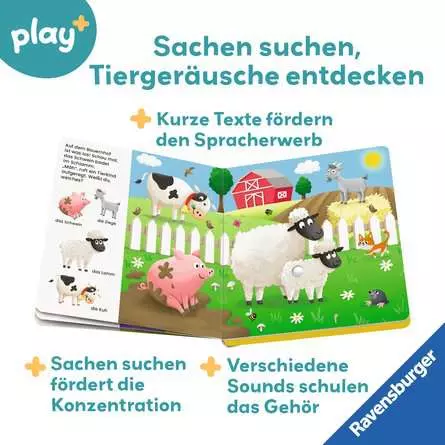 Play+ Mein allererstes Soundbuch: Tierkinder