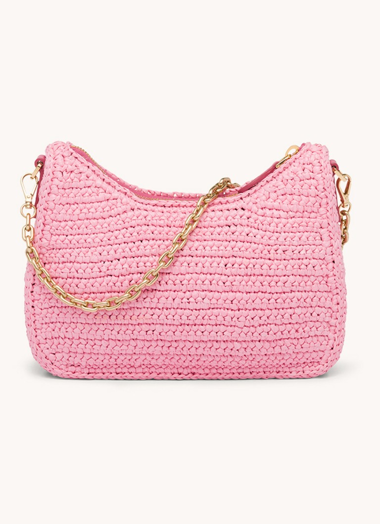 Prada Re-Edition 2005 raffia-olkalaukku