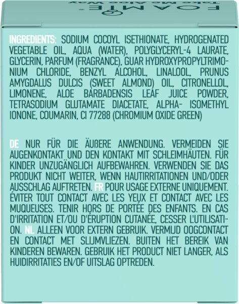 Foamie Festes Shampoo in Reisegröße Aloe You Vera Much Festes Shampoo