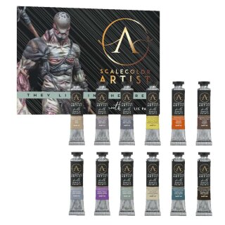 Scalecolor Artist Themed Set - They live in the Grey (12x20ml)