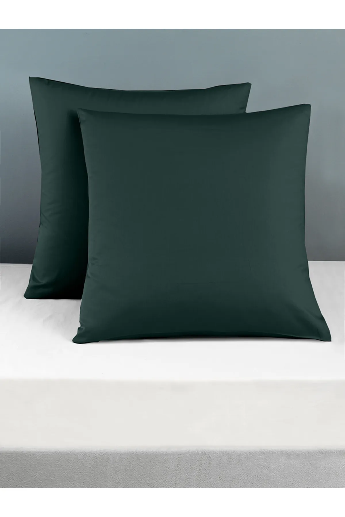 Karna Home  Klassisches Doppel-Bettbezug-Set aus Baumwollsatin