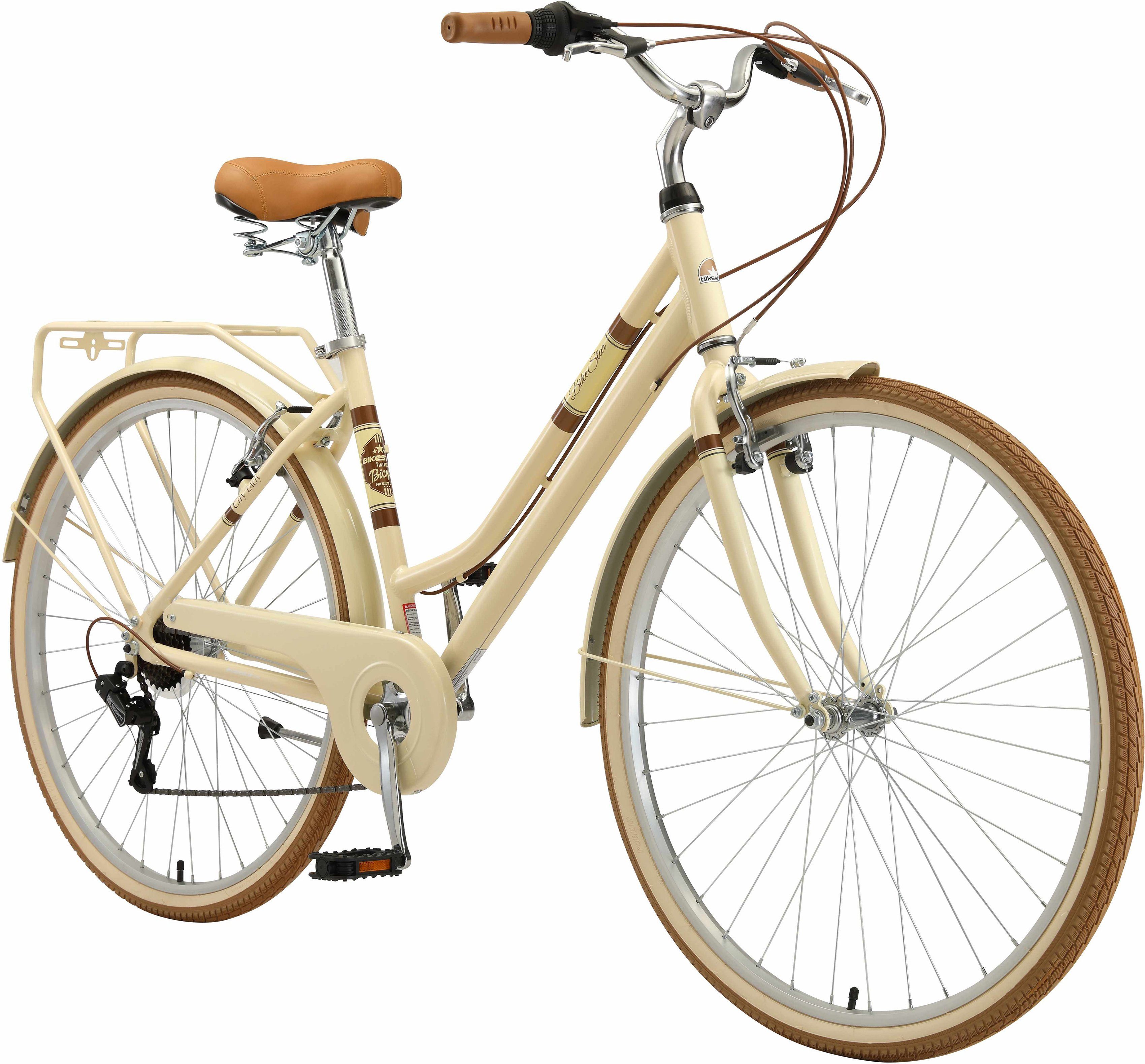 Bikestar Cityrad, 7 Gang Shimano RD-TY21 Schaltwerk, Kettenschaltung