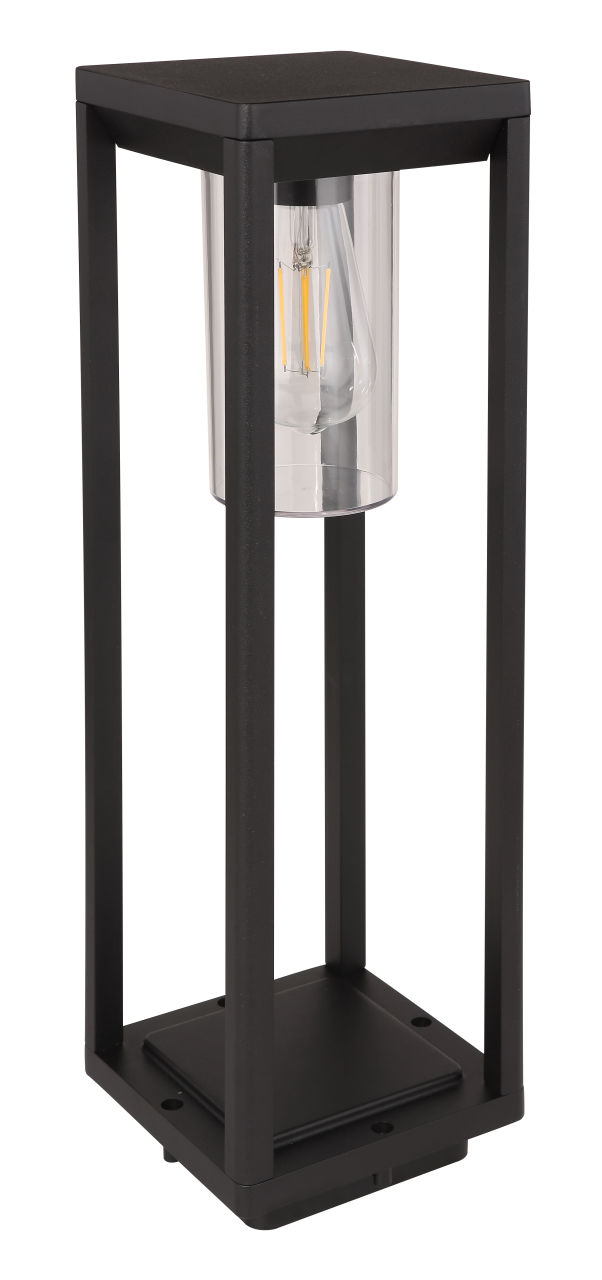 Globo Lighting - CANDELA - Außenleuchte Aluminium Druckguss schwarz matt, 1x E27 LED