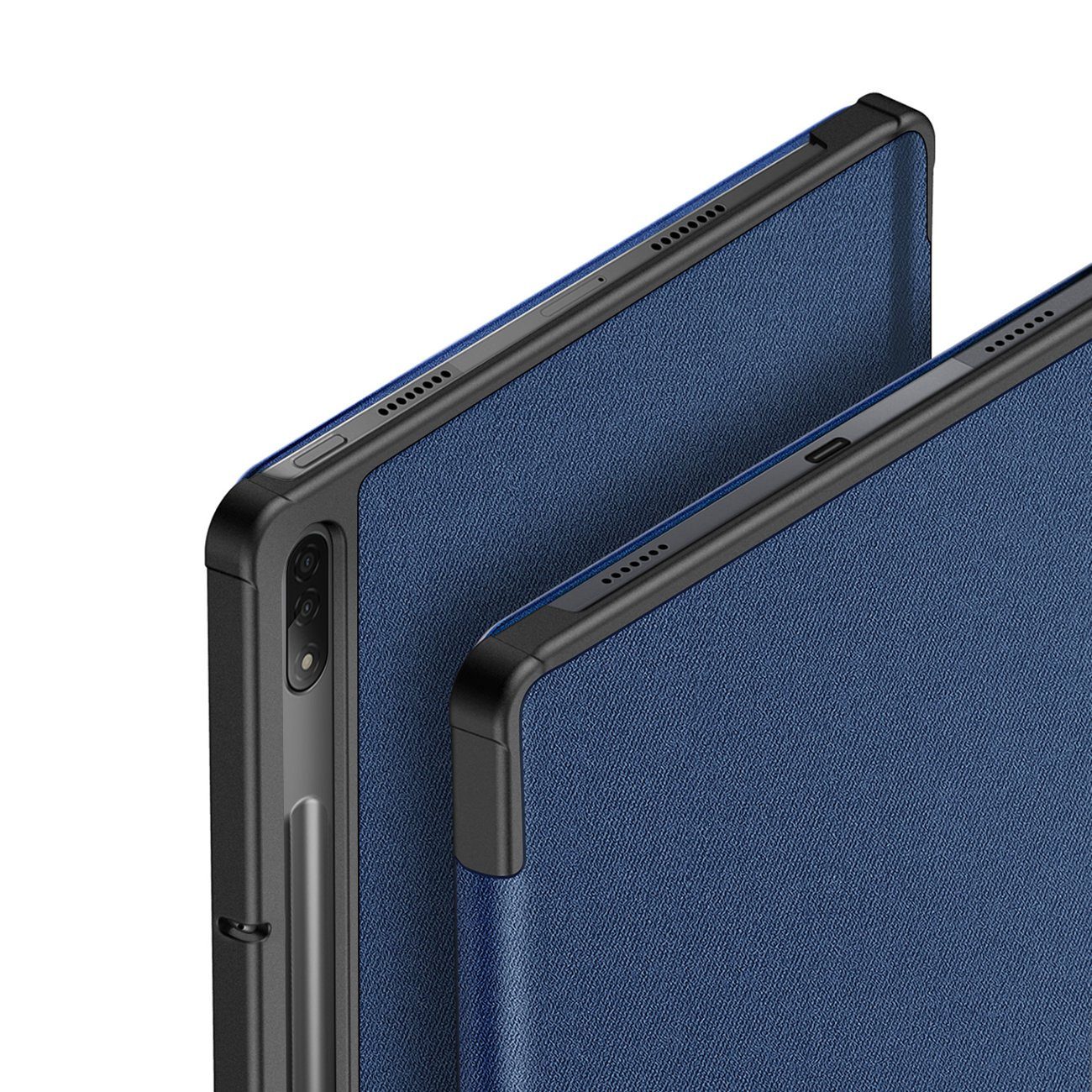 Dux Ducis Tablet-Hülle Hartschale mit Smart Sleep für LENOVO TAB P11 (2.Gen) blau