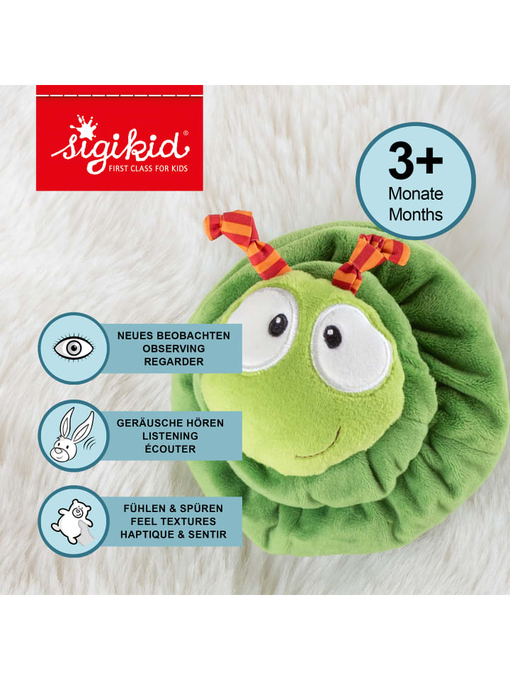 Sigikid Vibrationsrassel PlayQ in grün günstig kaufen onesize
