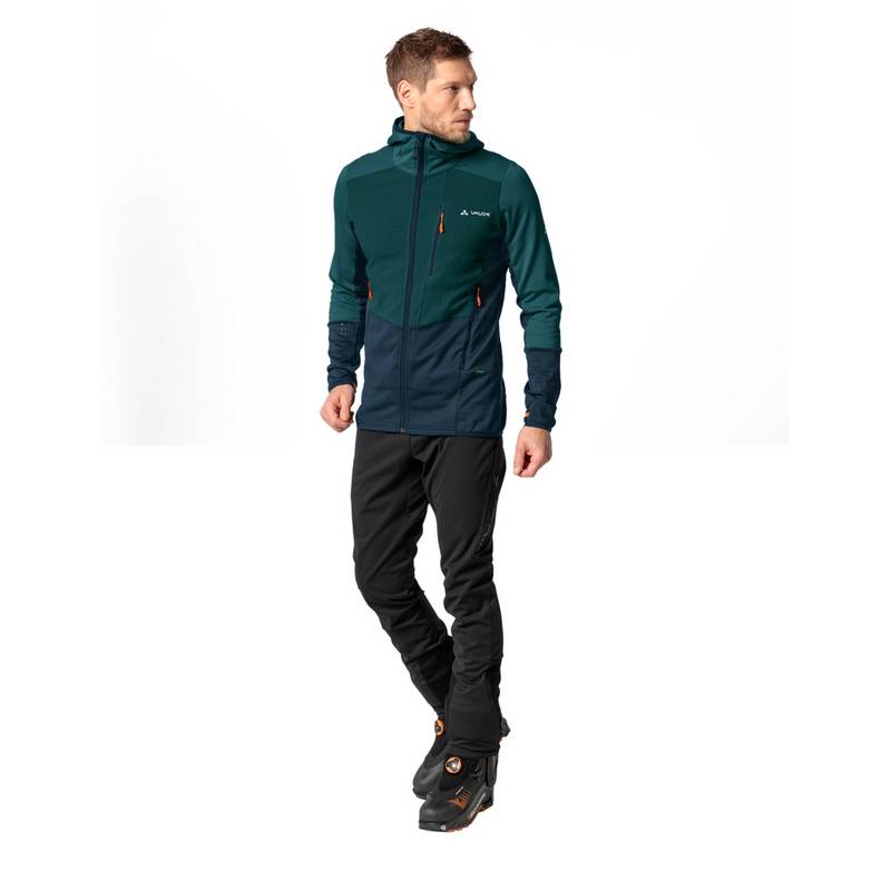 VAUDE Men's Monviso Hooded Grid Fleece Jacket Outdoorjacke Herren