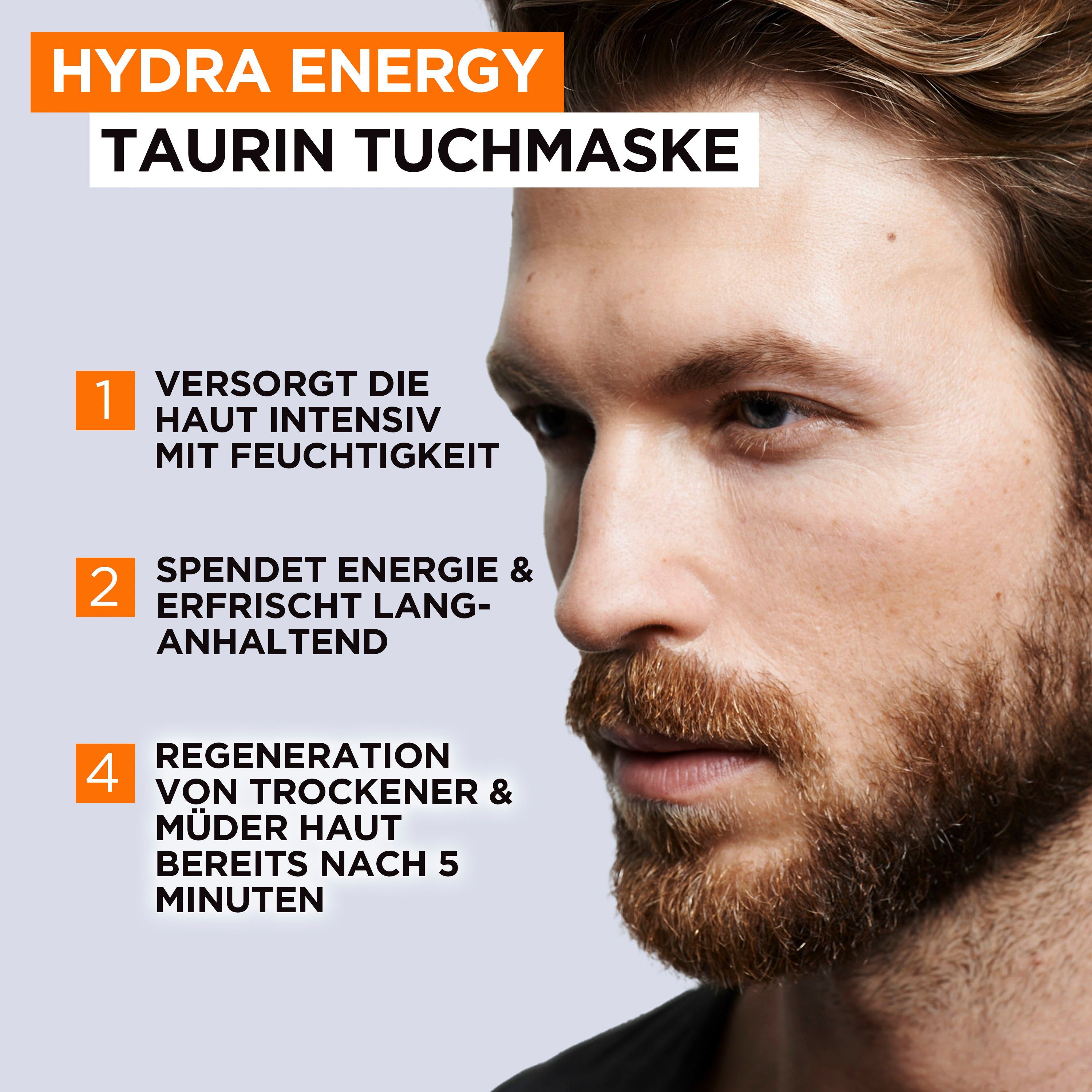 L'ORÉAL PARIS MEN EXPERT Gesichtsmasken-Set Pure Charcoal und Hydra Energy Set, 4-tlg.