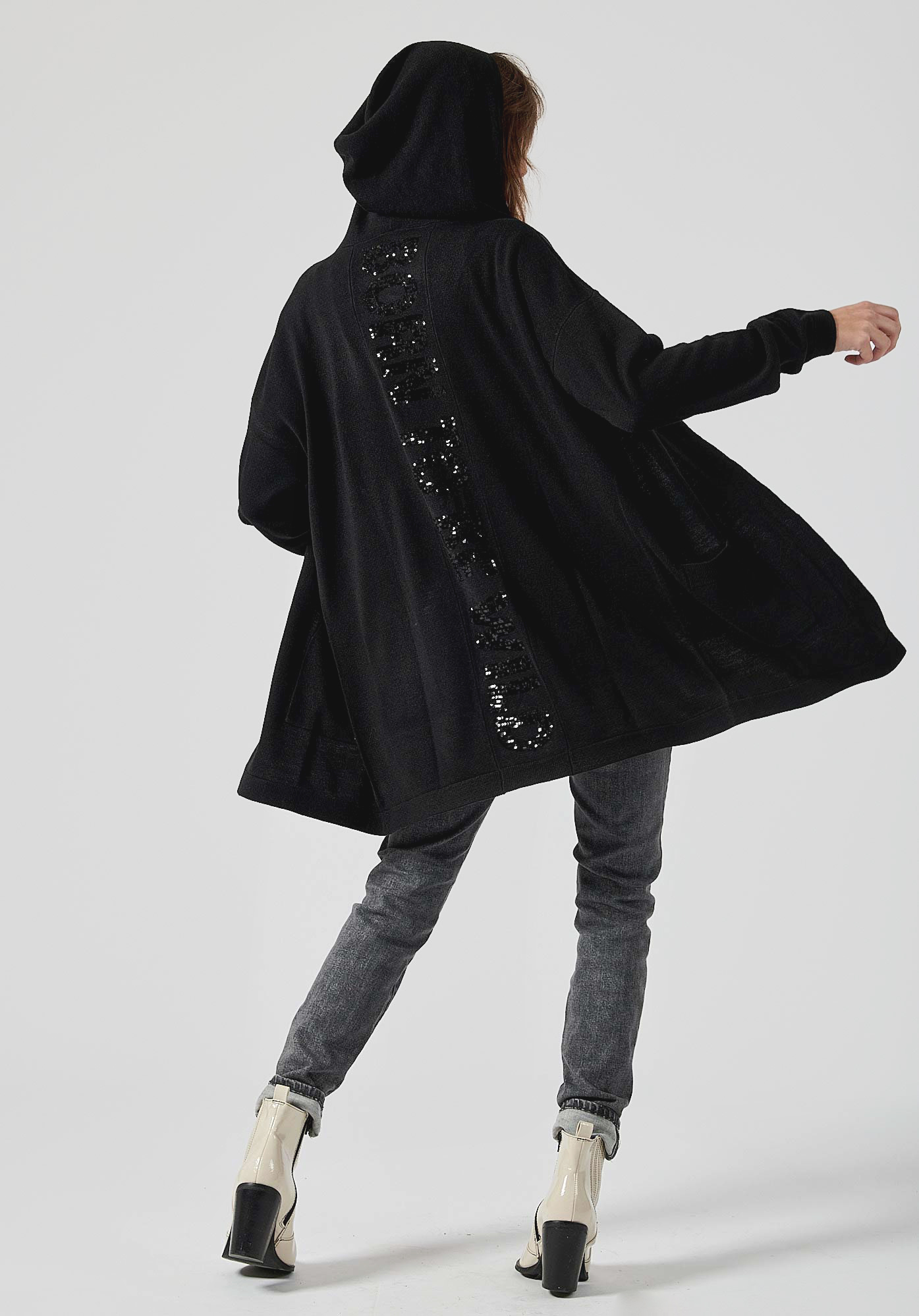 FOLEY  Gilet noir femme