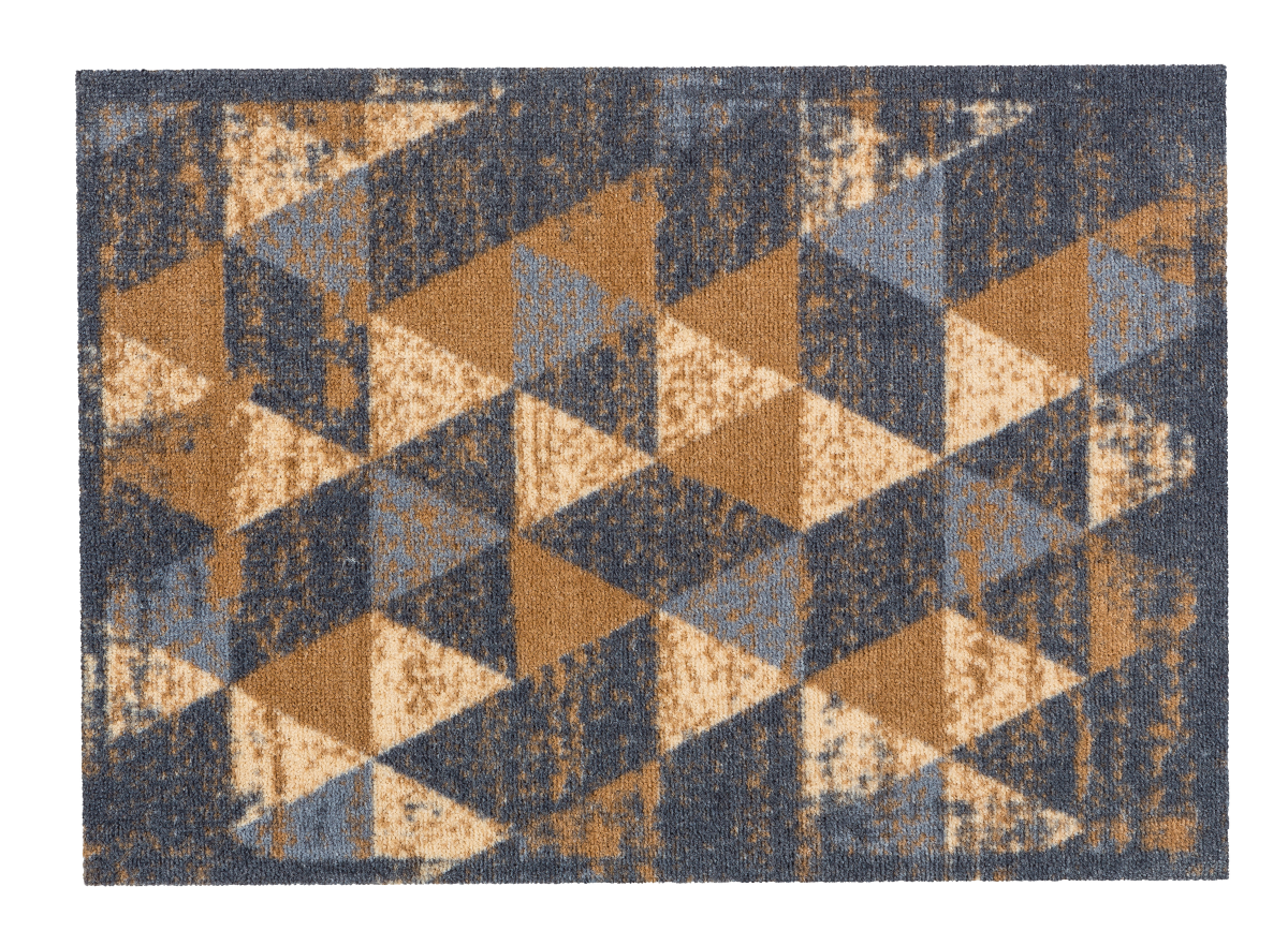 Türmatte Miabella Dreicke grau-braun 50x70