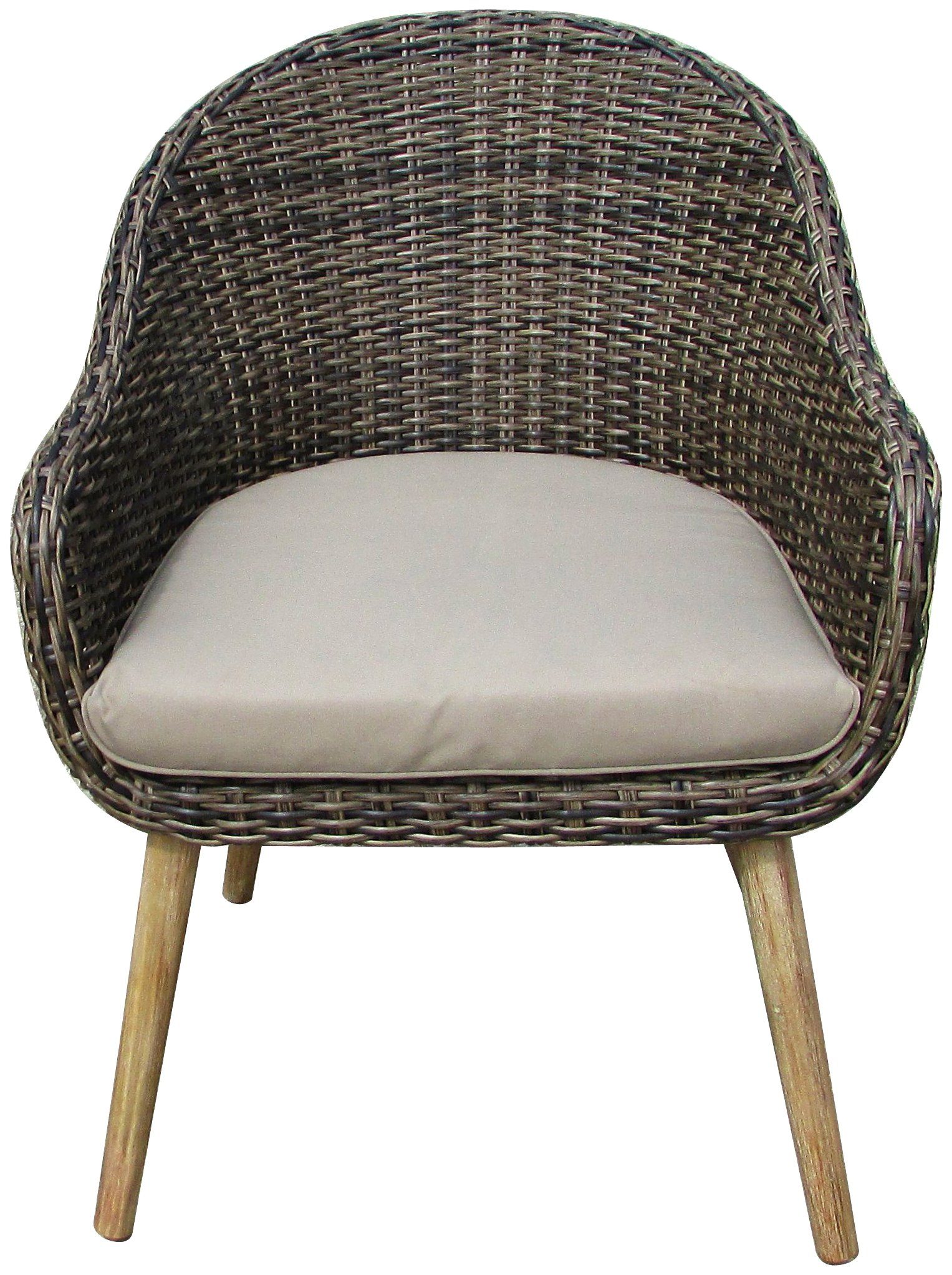 Garden Pleasure Gartenstuhl PUEBLO (Set, 2 St), 2er Set, mit Auflage
