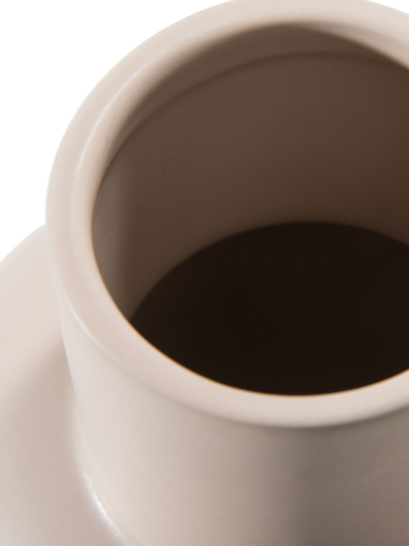Belly Vase, Beige