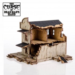 28mm Curse of Dead Mans Hand: Ramshackle House 4