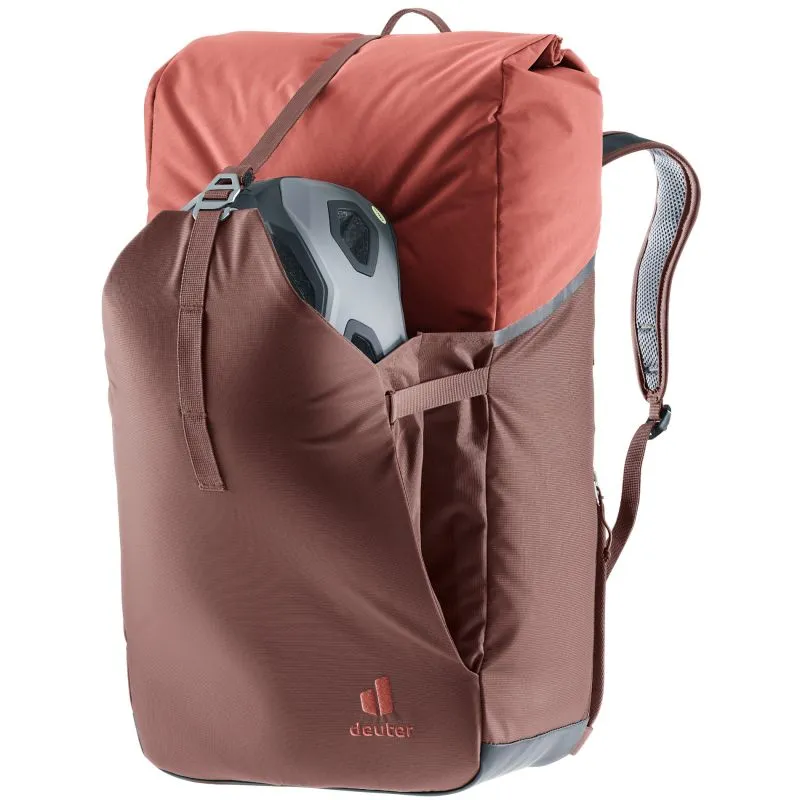 Deuter Fahrradrucksack Xberg 25 - raisin-caspia